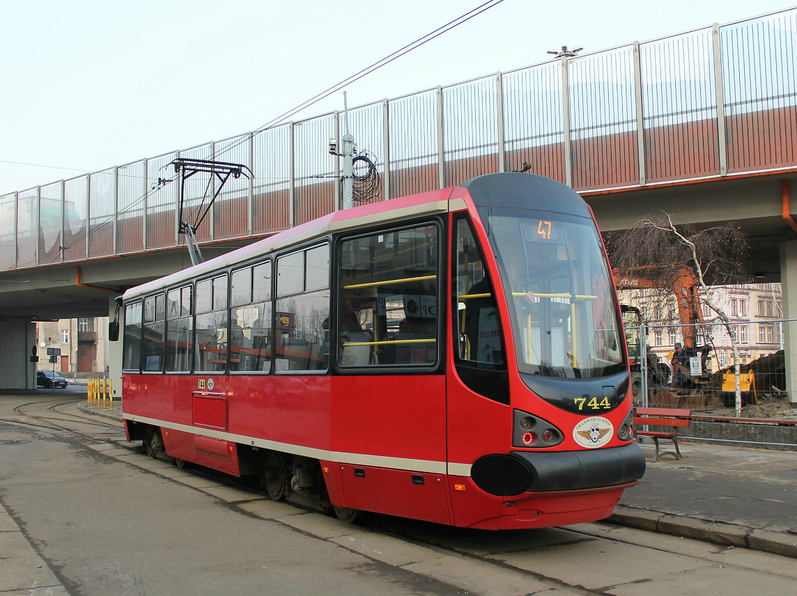 Верхнесилезская агломерация, Konstal 105N-HF11AC № 744