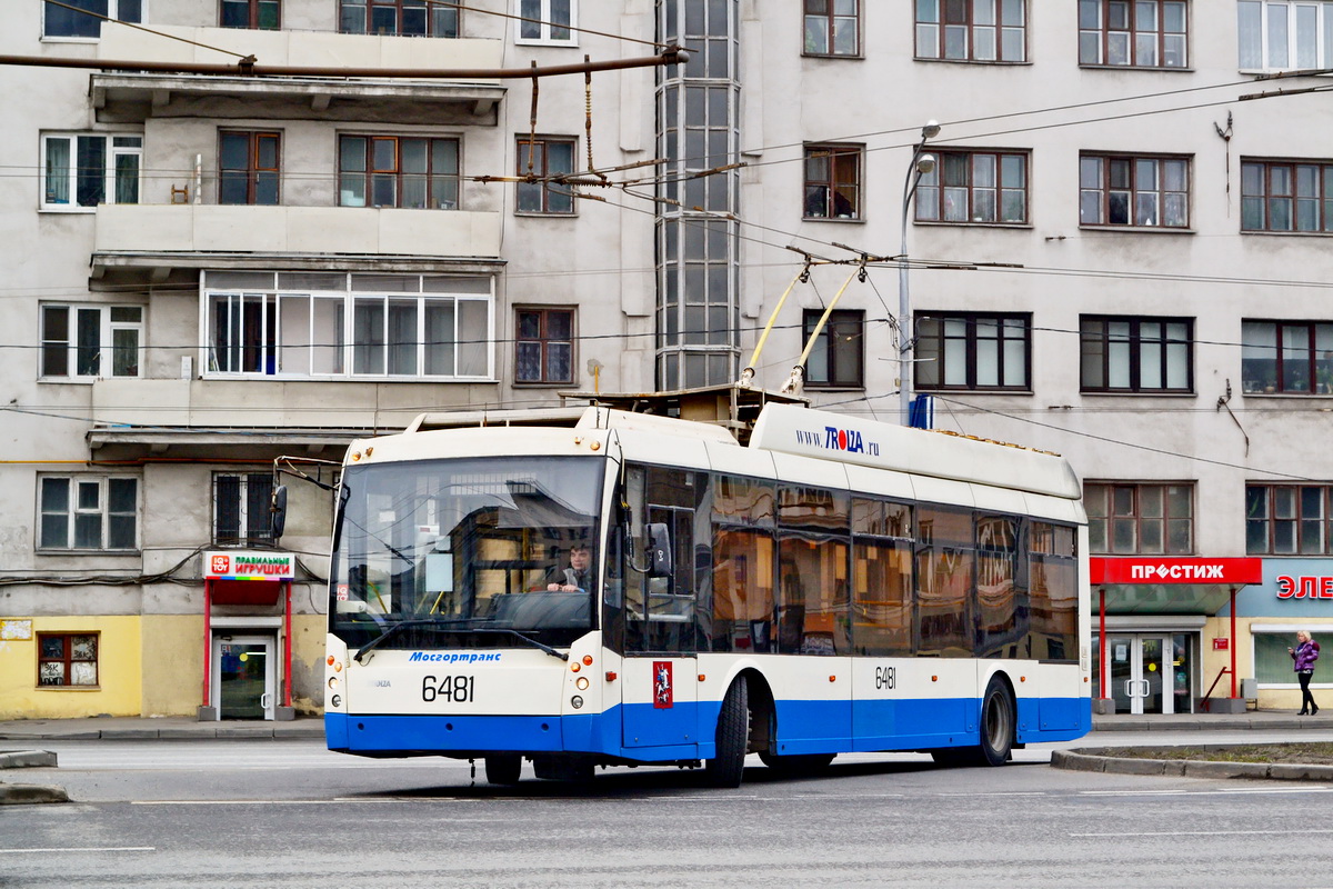 Москва, Тролза-5265.00 «Мегаполис» № 6481