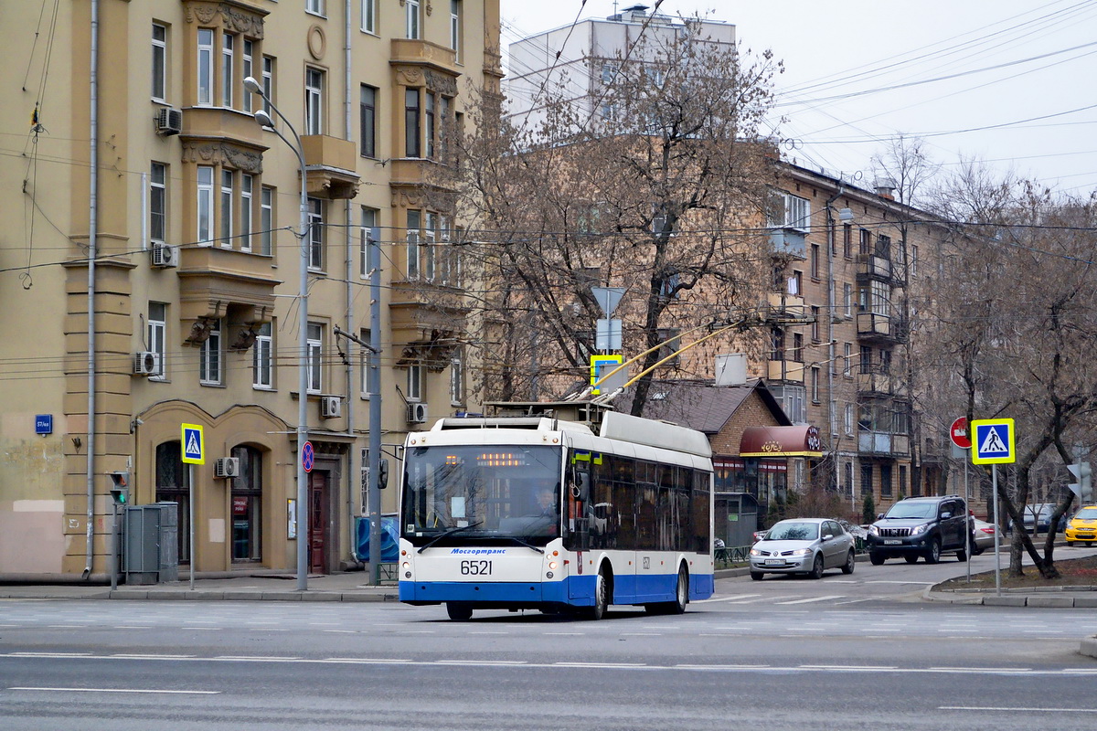 Москва, Тролза-5265.00 «Мегаполис» № 6521