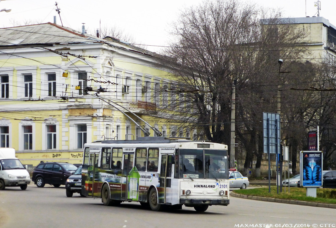 Крымский троллейбус, Škoda 14Tr89/6 № 2101
