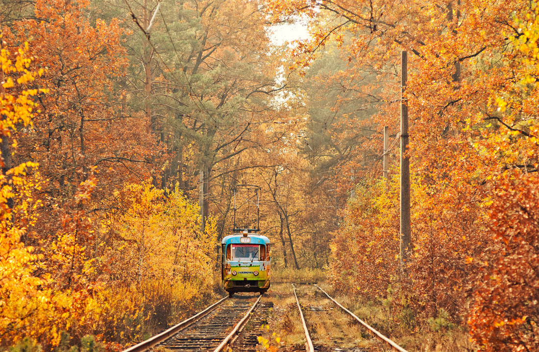 Kijevas — Tramway lines: Podilske depot network — north