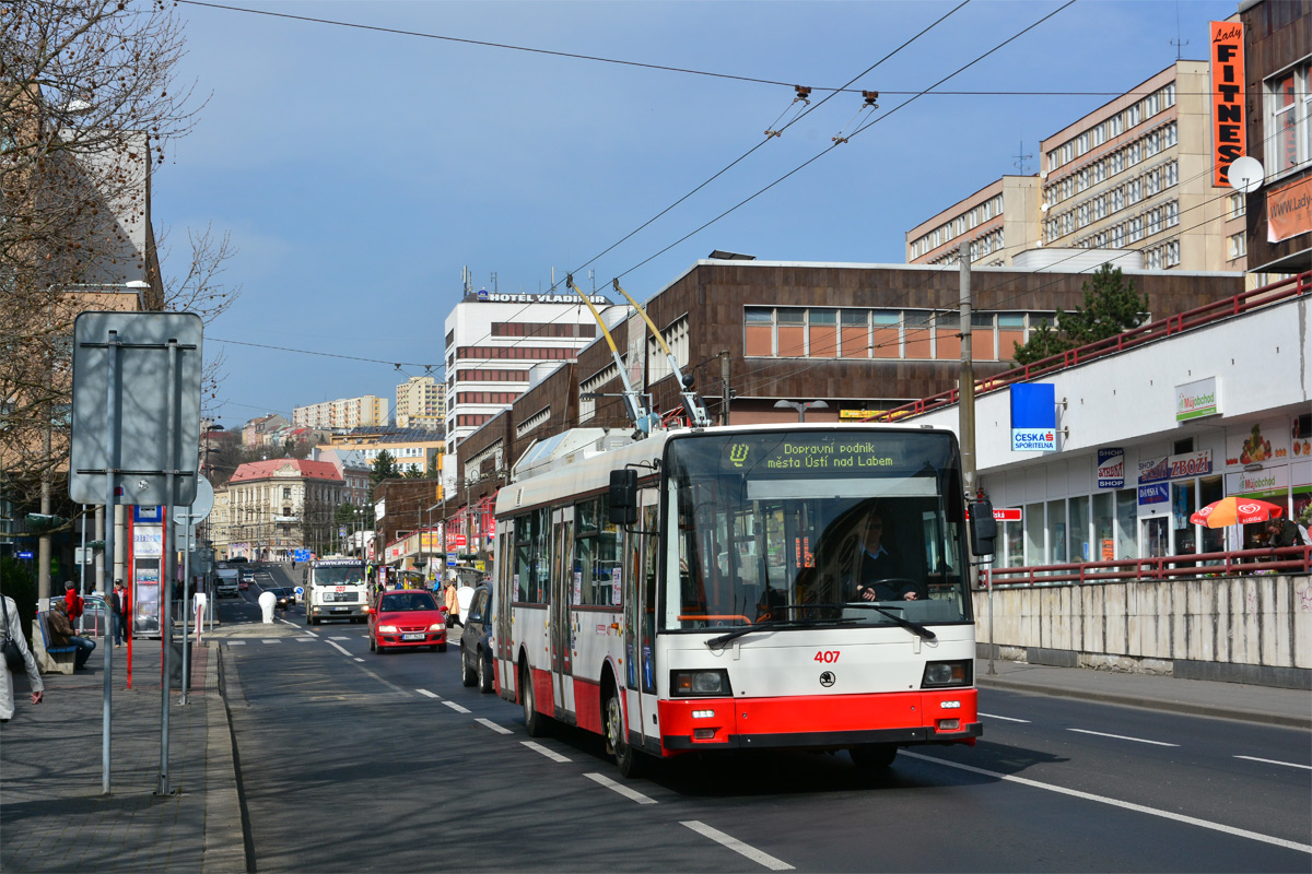 Ústí nad Labem, Škoda 21TrAC Nr. 407