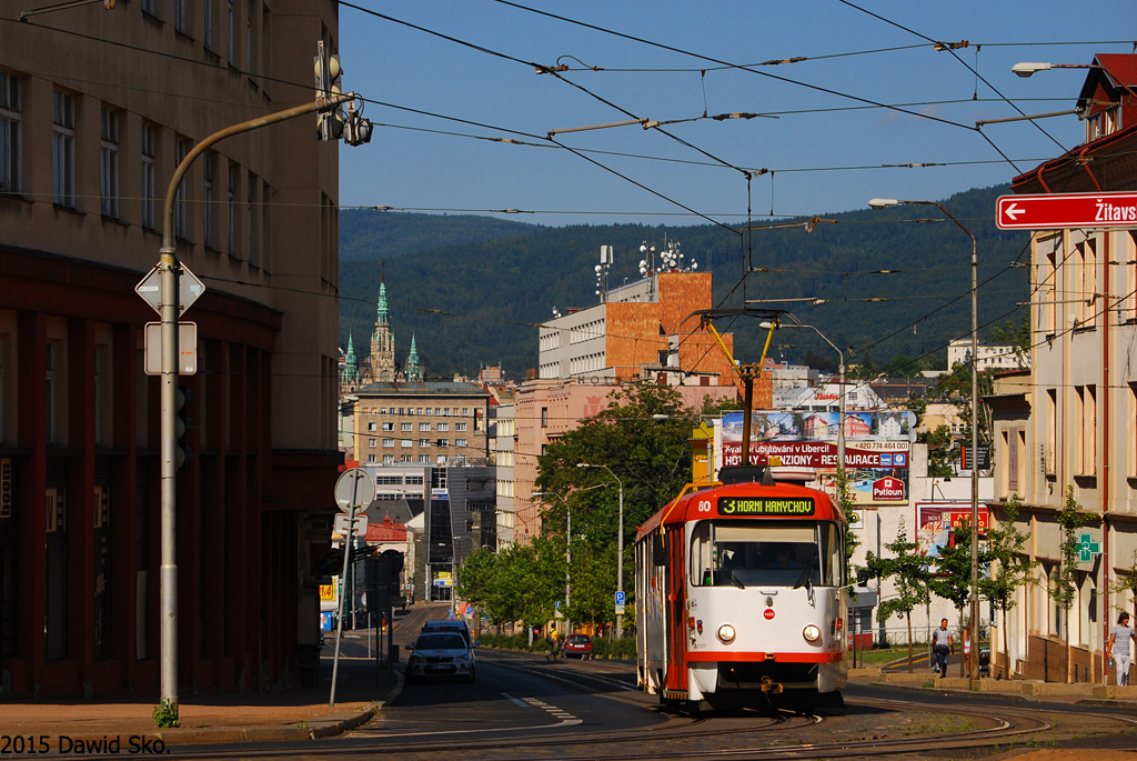 Либерец ― Яблонец-над-Нисой, Tatra T3M.04 № 80