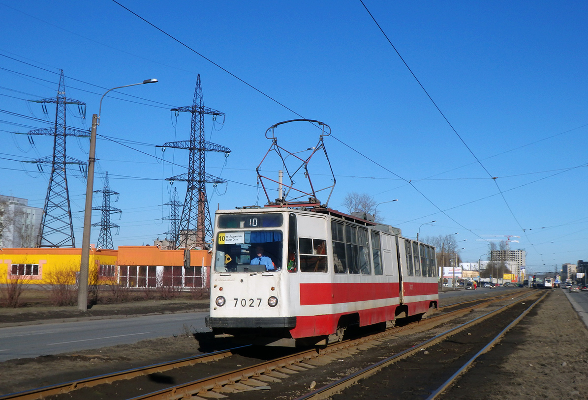 Санкт-Петербург, ЛВС-86К № 7027