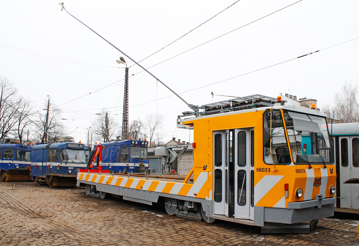 Рига, Tatra T6B5SU № 88033