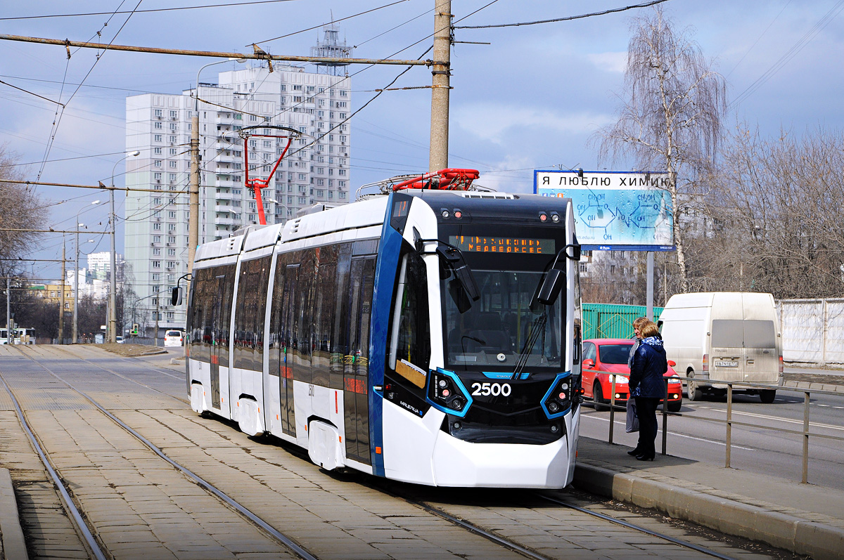 Москва, Stadler B85300М «Метелица» № 2500