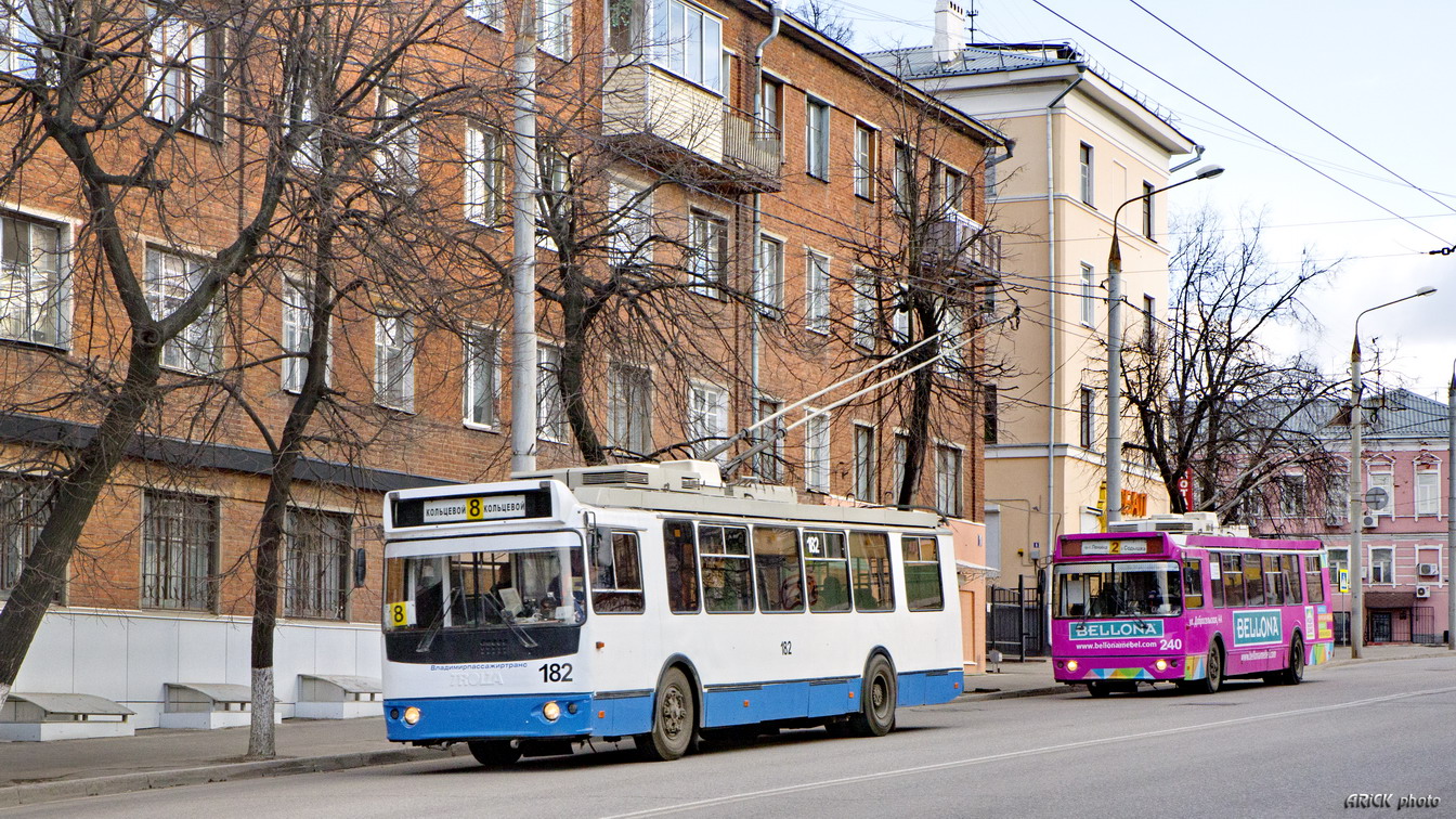 Владимир, ЗиУ-682Г-016.02 № 182; Владимир, ЗиУ-682Г-016.02 № 240