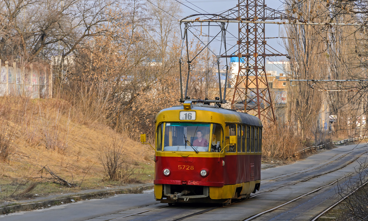 Киев, Tatra T3SU № 5728