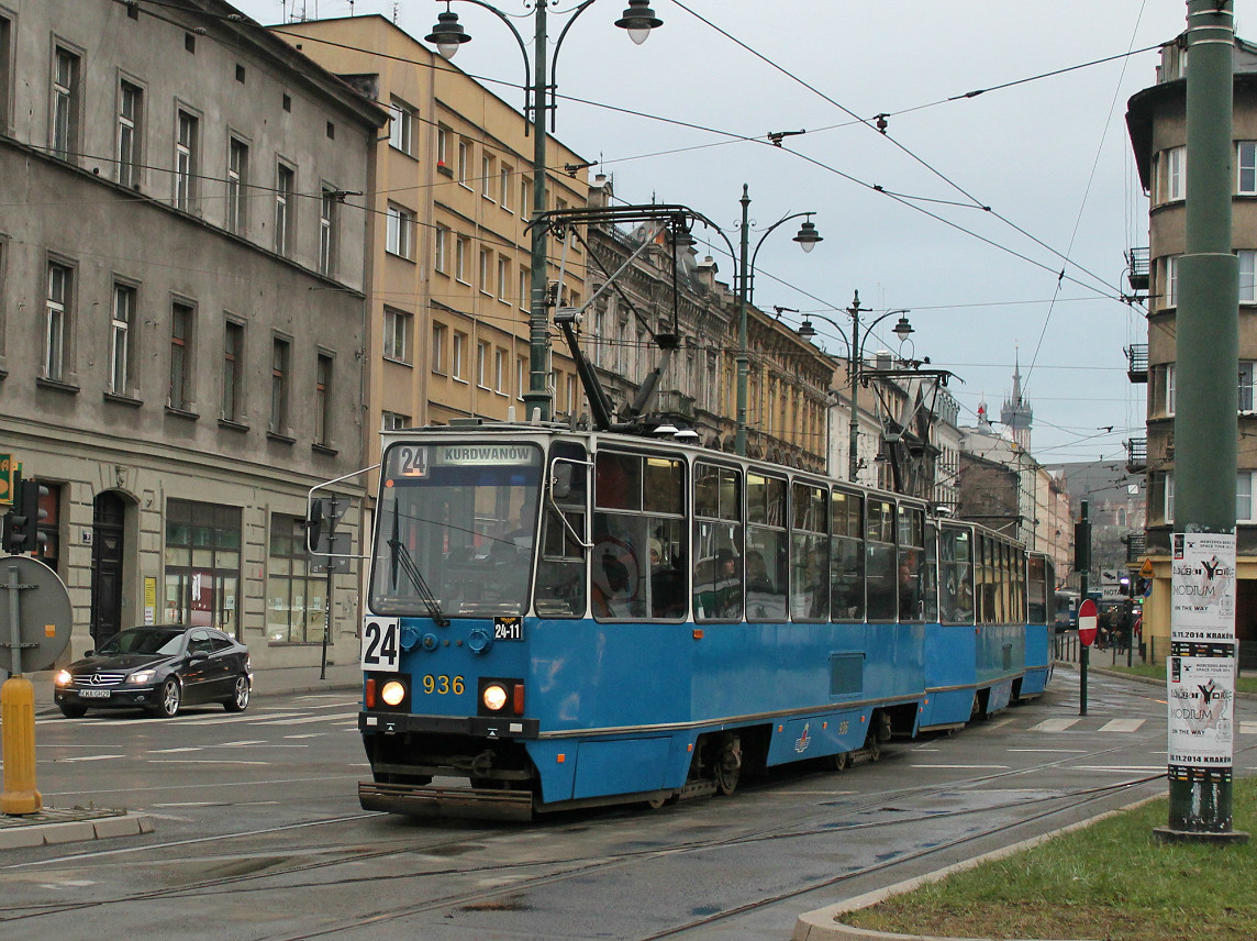 Краков, Konstal 105Na № 936