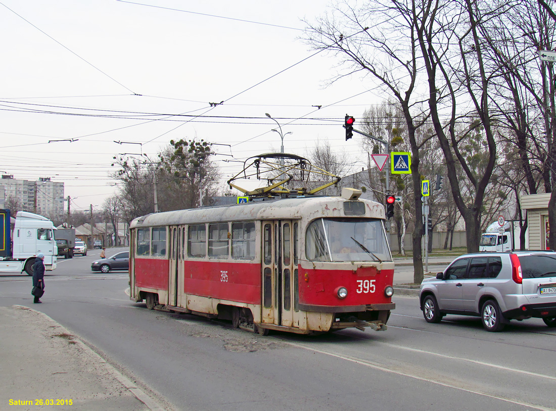 Harkova, Tatra T3SU # 395