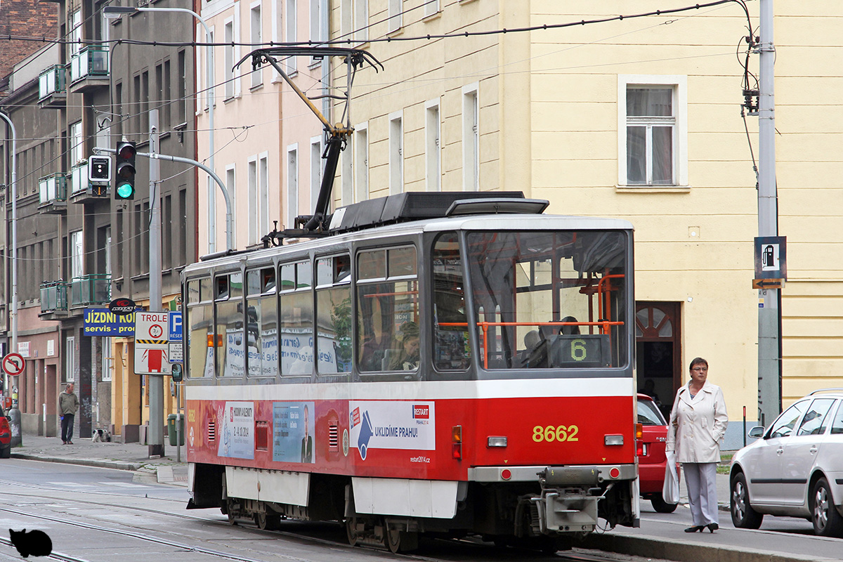 Прага, Tatra T6A5 № 8662