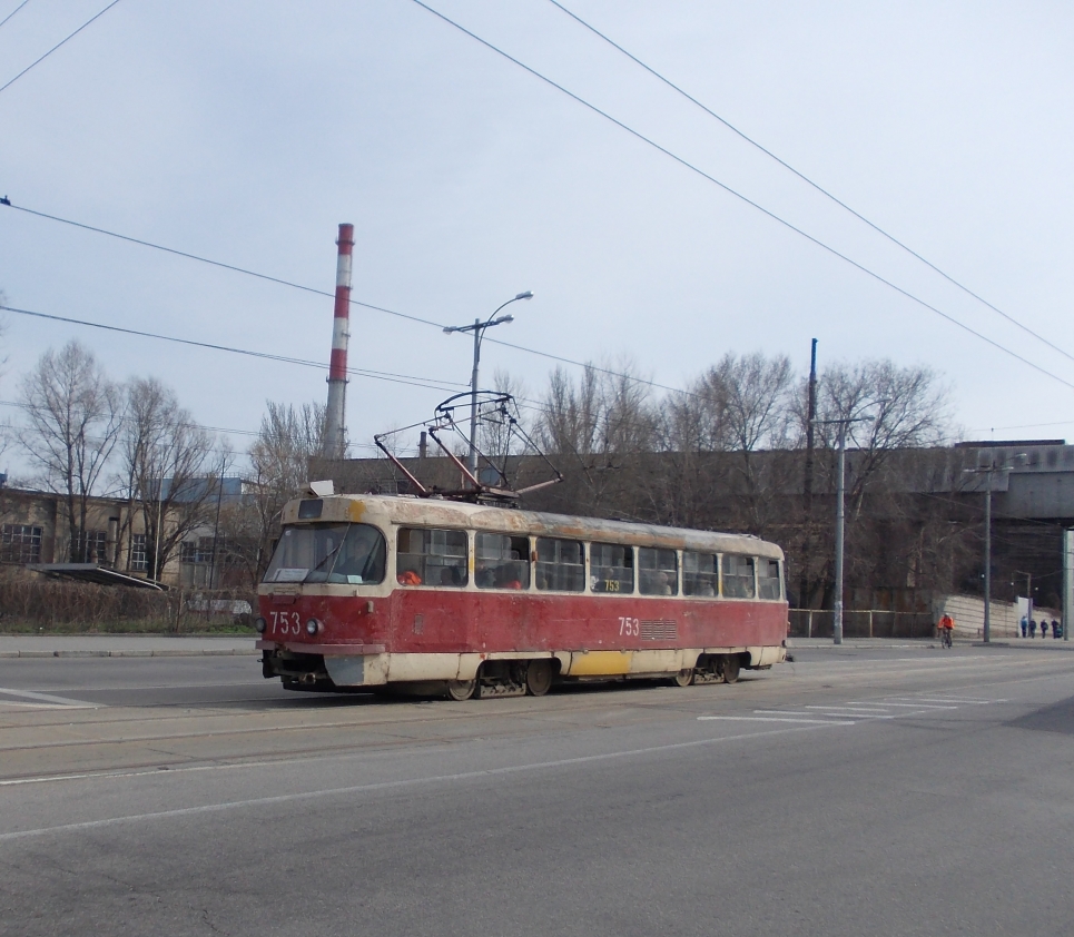 Запорожье, Tatra T3SU № 753