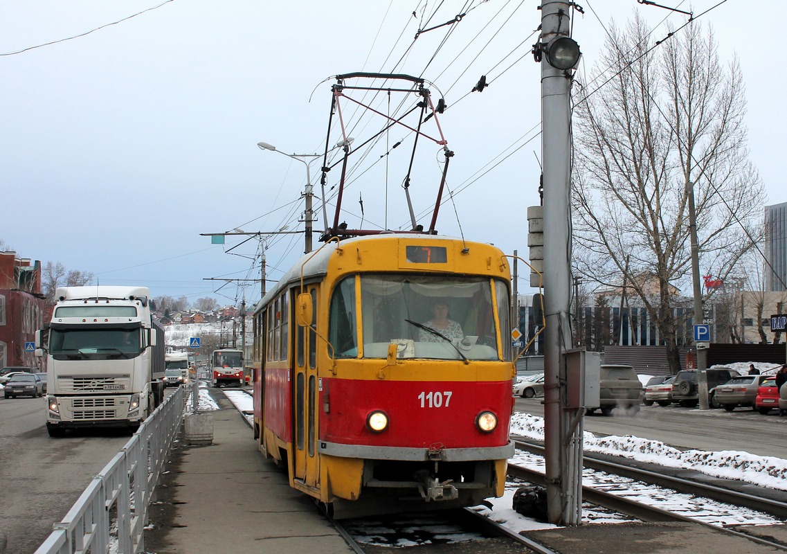 Барнаул, Tatra T3SU № 1107