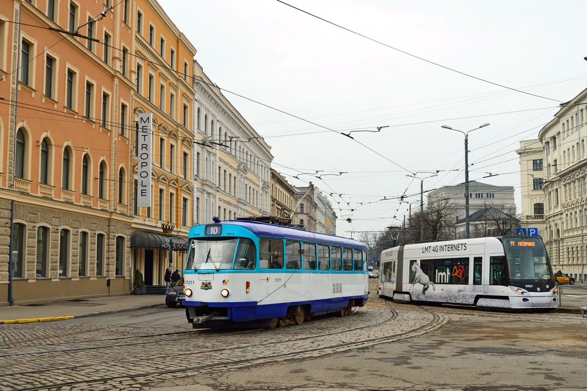 Рига, Tatra T3A № 51211