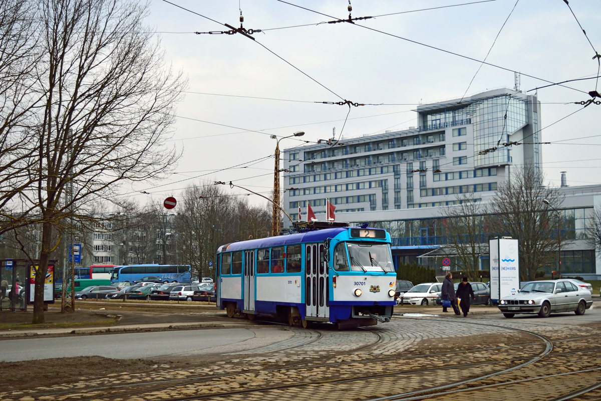 Рига, Tatra T3A № 30701