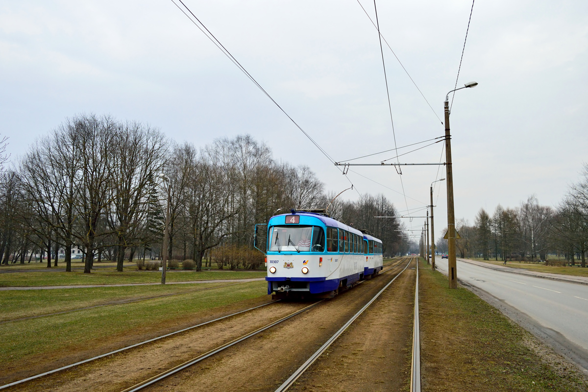 Riga, Tatra T3A č. 30307