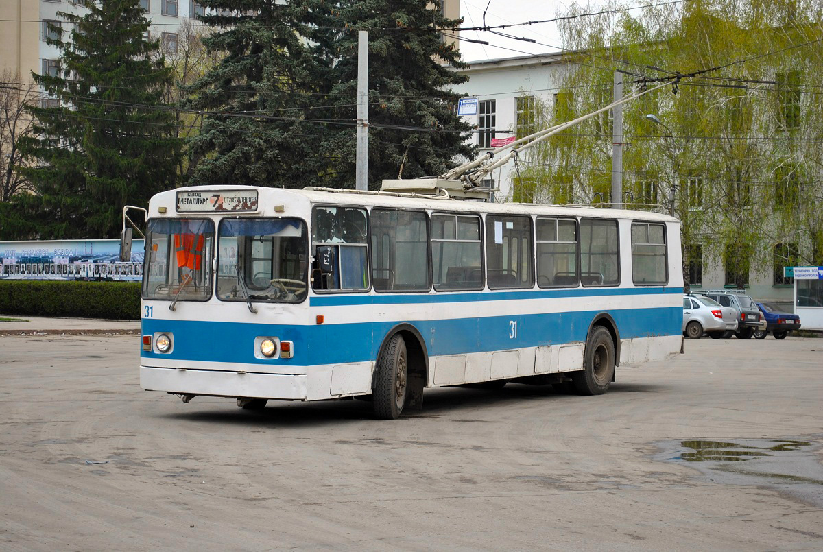 Самара, ЗиУ-682В [В00] № 31; Самара — Конечные станции и кольца (троллейбус)