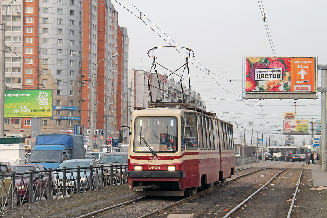 Санкт-Петербург, ЛВС-86К № 3469