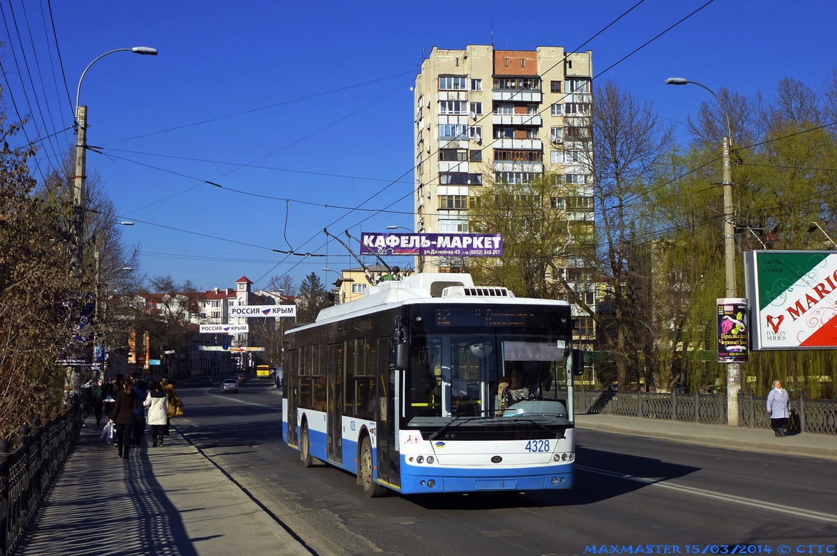 Крымский троллейбус, Богдан Т70110 № 4328