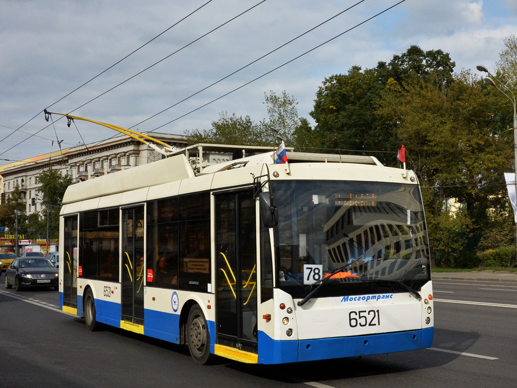 Москва, Тролза-5265.00 «Мегаполис» № 6521