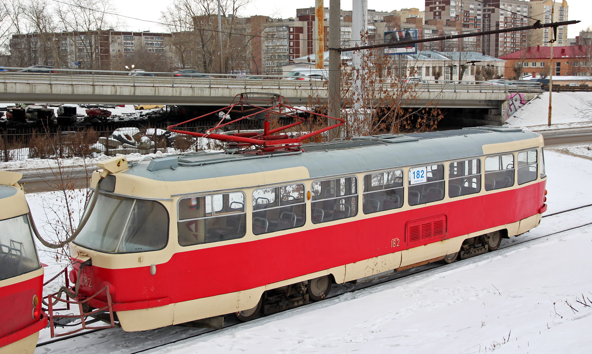 Екатеринбург, Tatra T3SU № 182