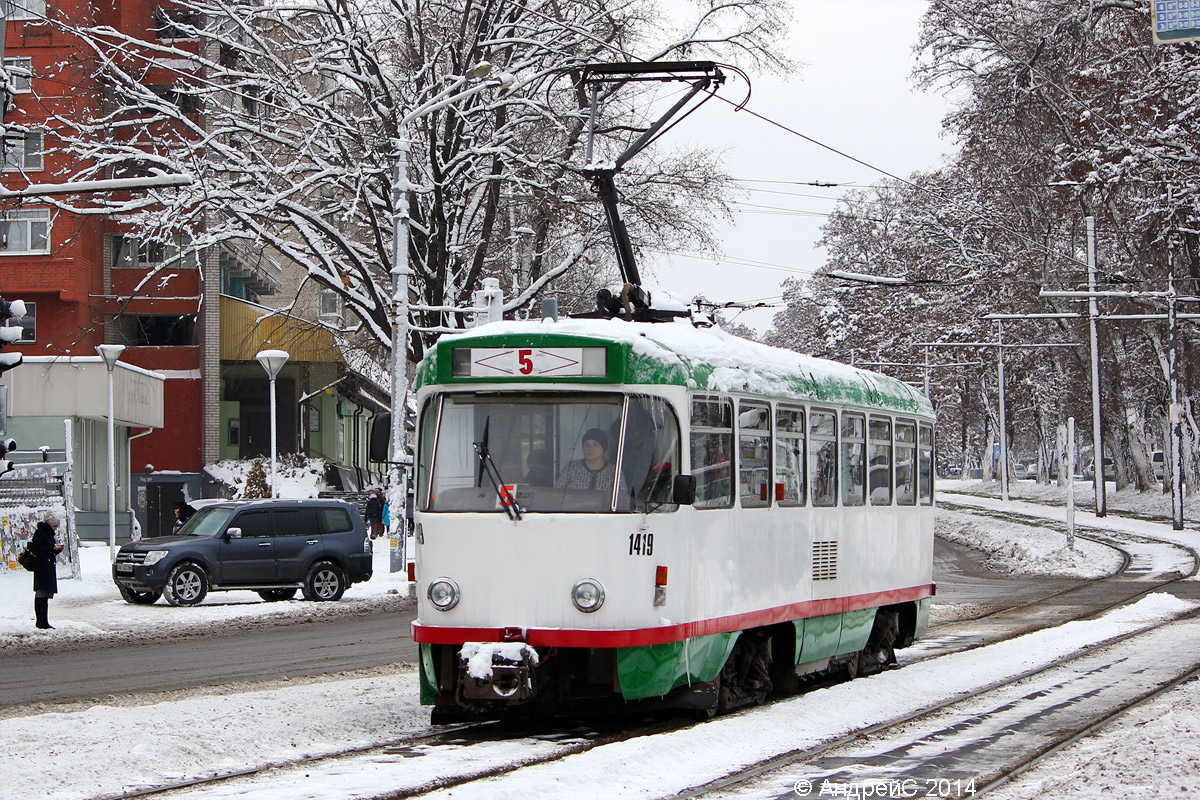 Днепр, Tatra T4DM № 1419