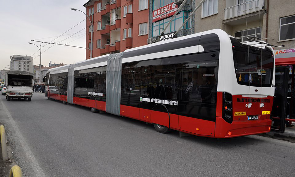Малатья, Bozankaya Trambüs 24 MT № 4404; Малатья — Открытие скоростного троллейбуса 10-11.03.2015