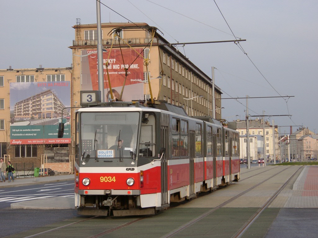 Прага, Tatra KT8D5 № 9034 Прага, Tatra KT8D5 № 9034