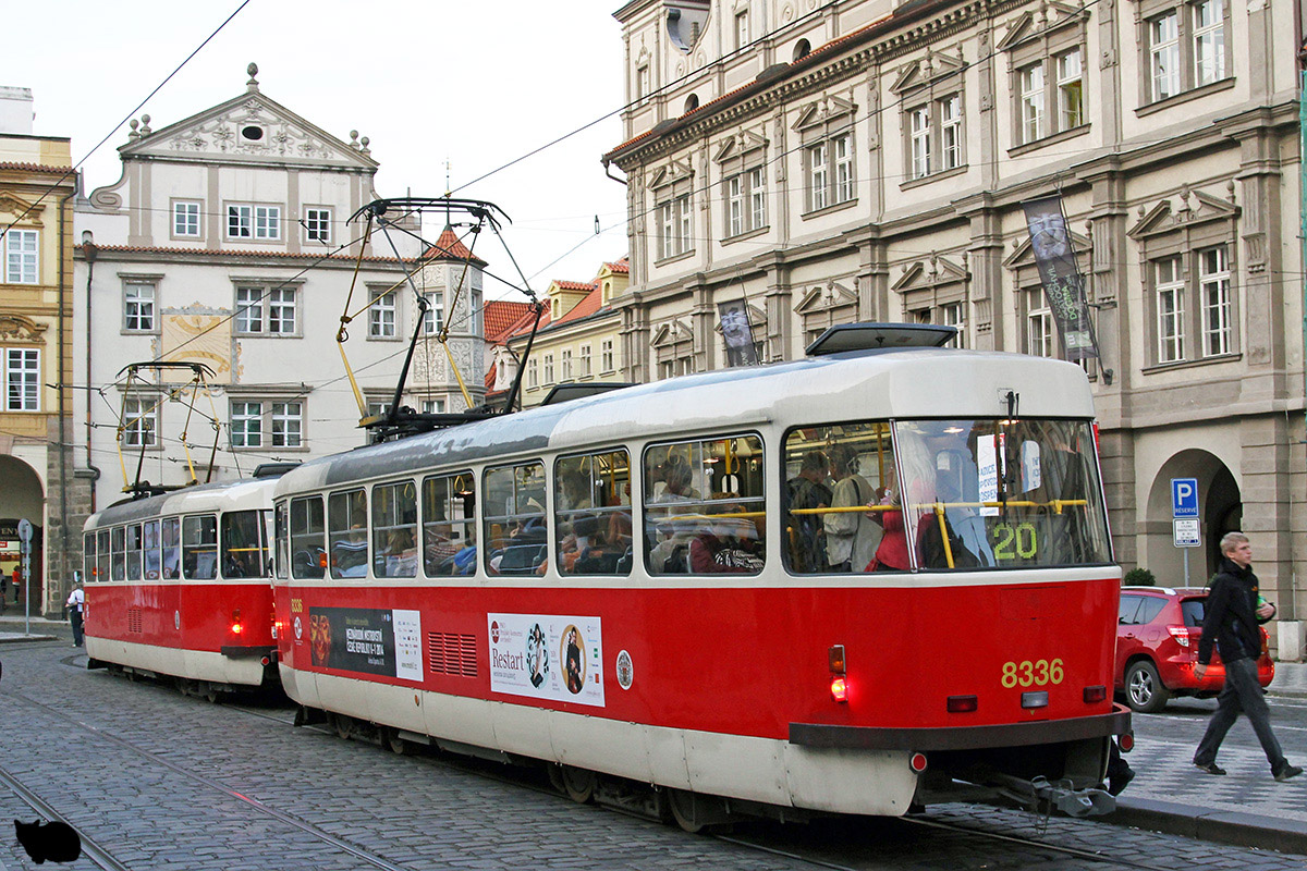 Прага, Tatra T3R.P № 8336