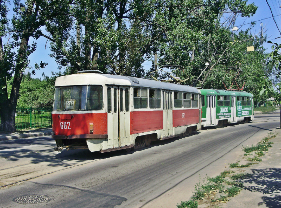 Kharkiv, Tatra T3SU N°. 662