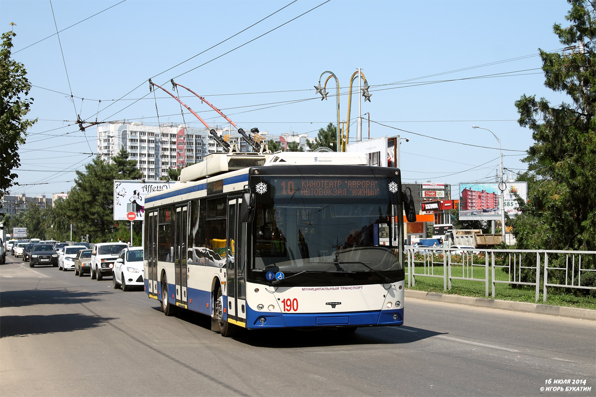 Краснодар, СВАРЗ-МАЗ-6275 № 190