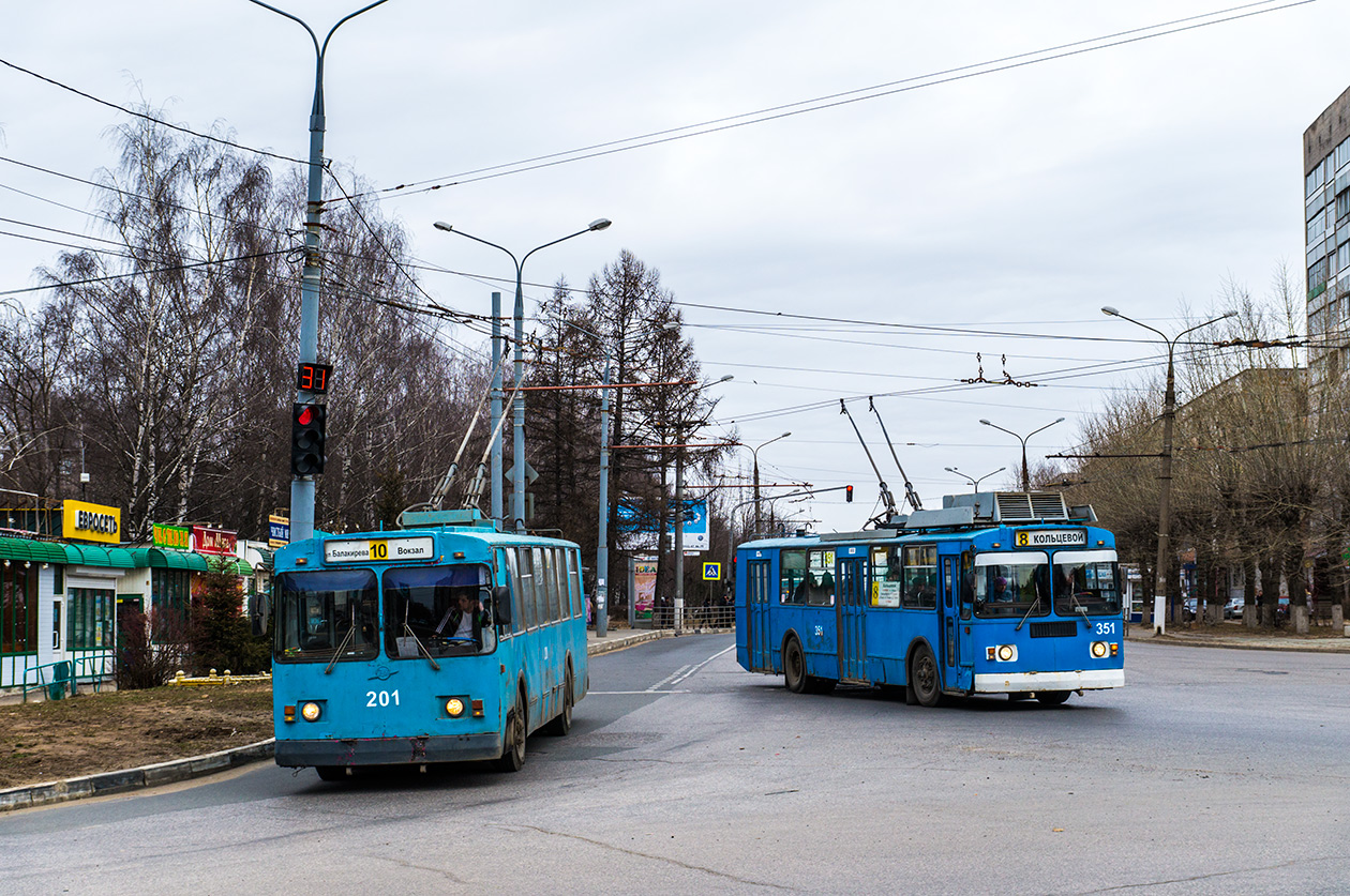 Владимир, ЗиУ-682Г-012 [Г0А] № 351; Владимир, ЗиУ-682В [В00] № 201