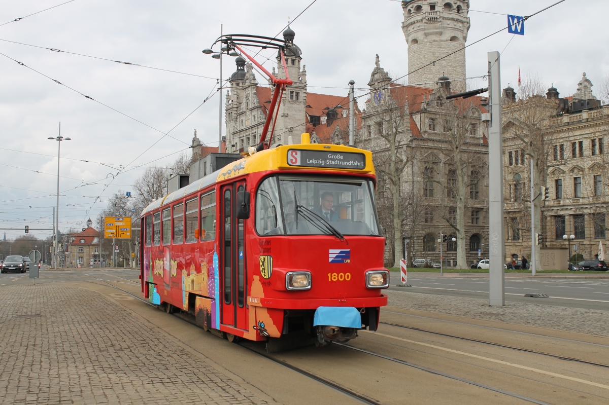 Лейпциг, Tatra T4D-M1 № 1800