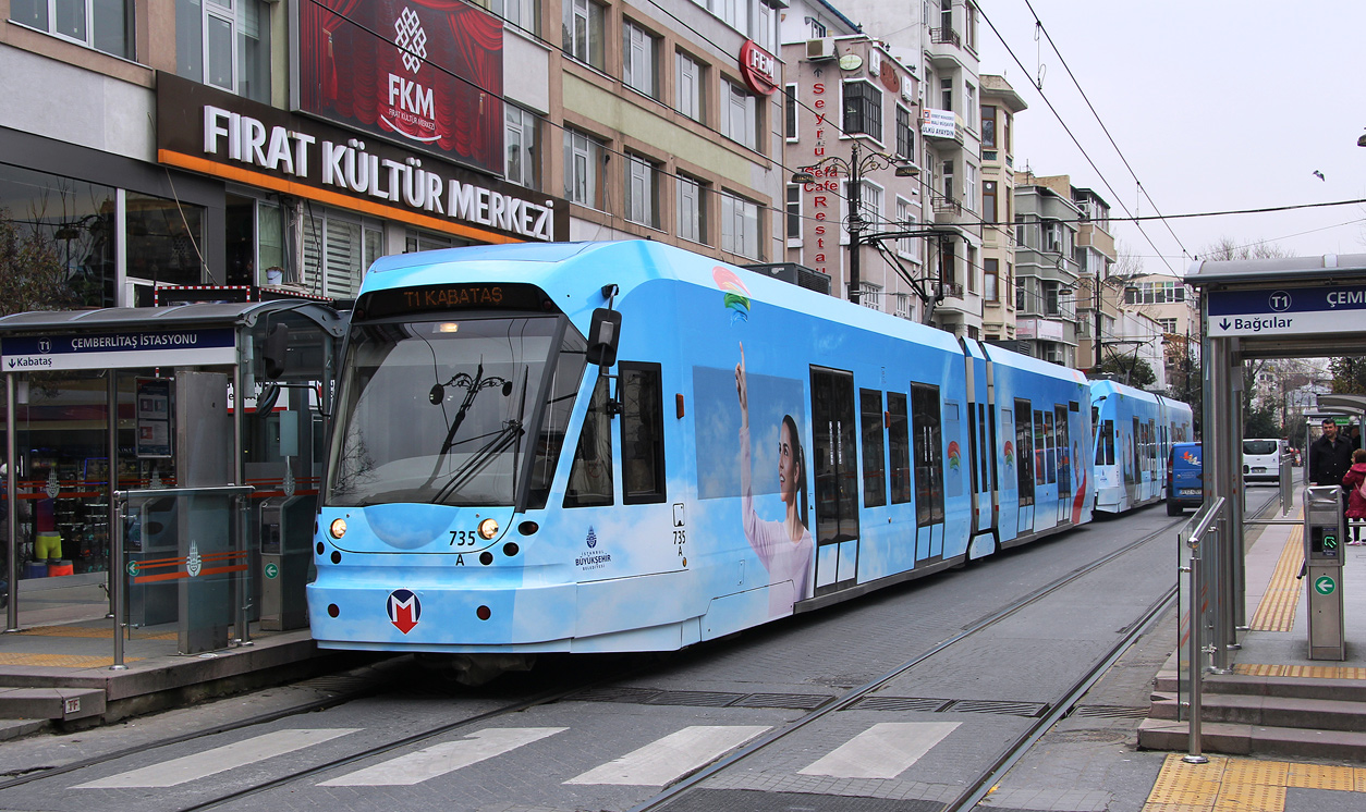 Стамбул, Bombardier Flexity Swift № 735