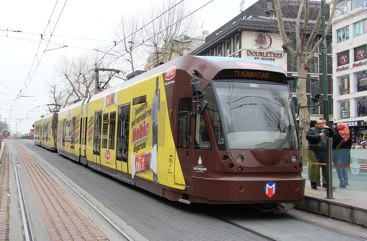 Стамбул, Bombardier Flexity Swift № 745