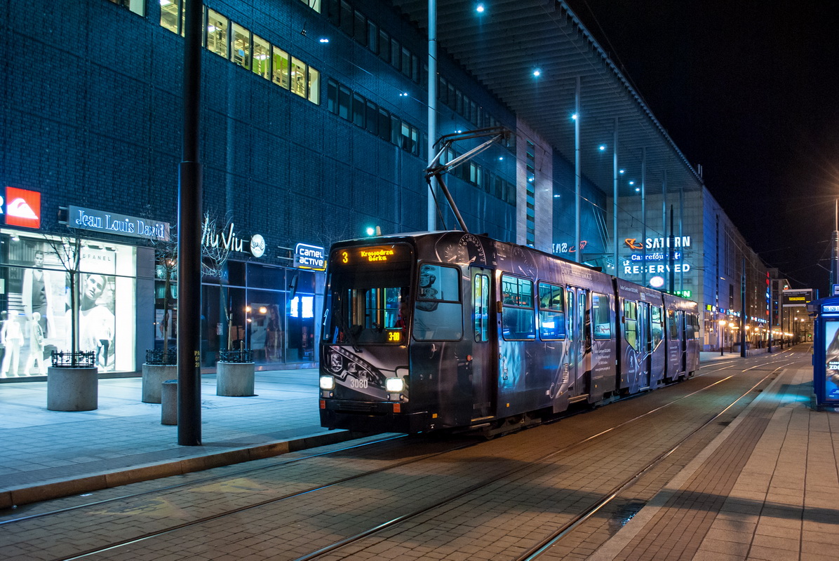 Краков, MAN/Duewag N8S-NF № 3080