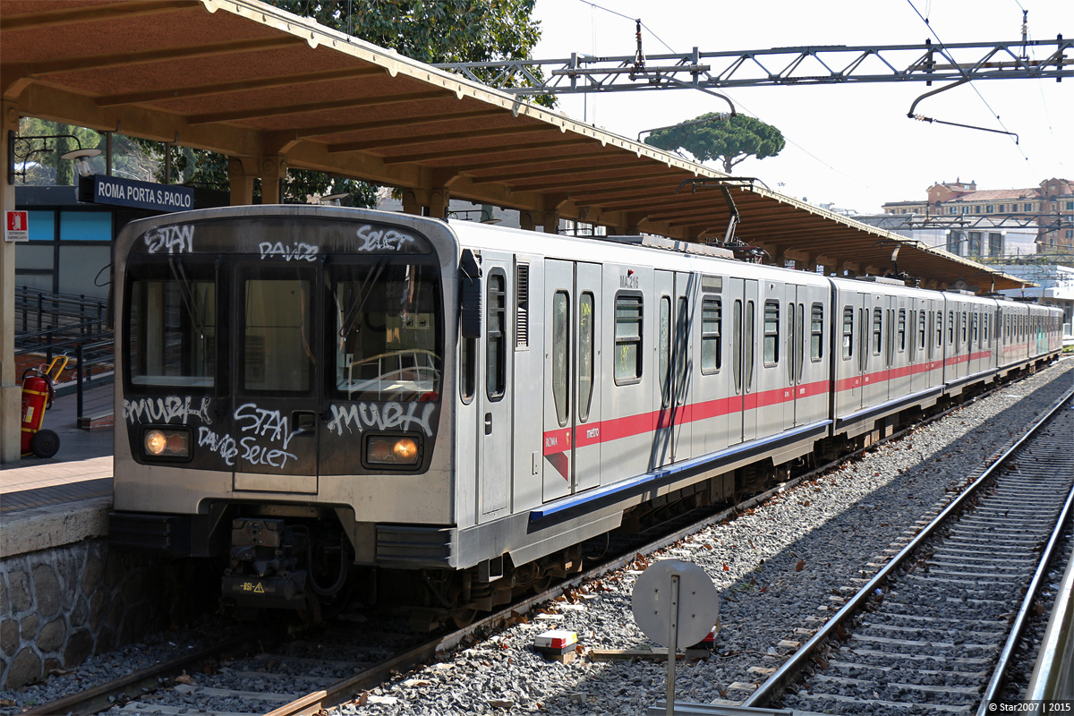 Рим, AnsaldoBreda HRV № MA216