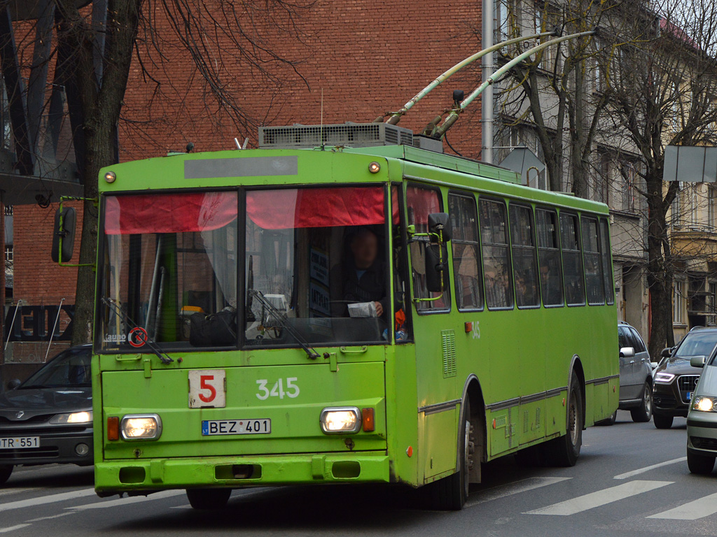 Каунас, Škoda 14Tr13/6 № 345