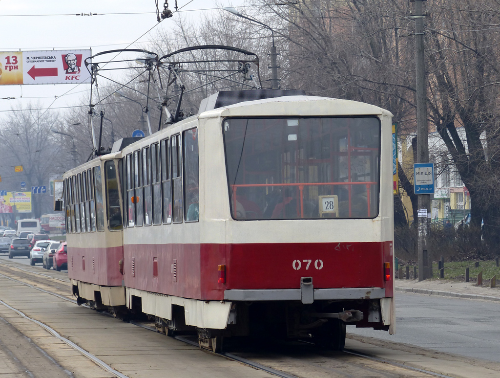 Киев, Tatra T6B5SU № 070