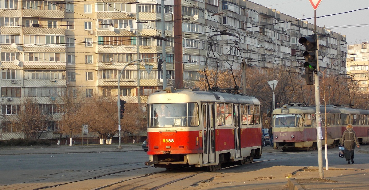 Kyiv, Tatra T3SU № 5388