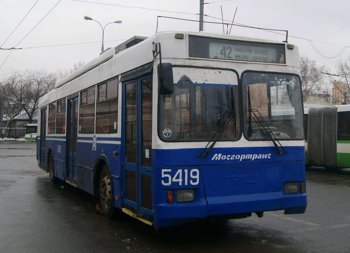 Москва, Тролза-5275.05 «Оптима» № 5419