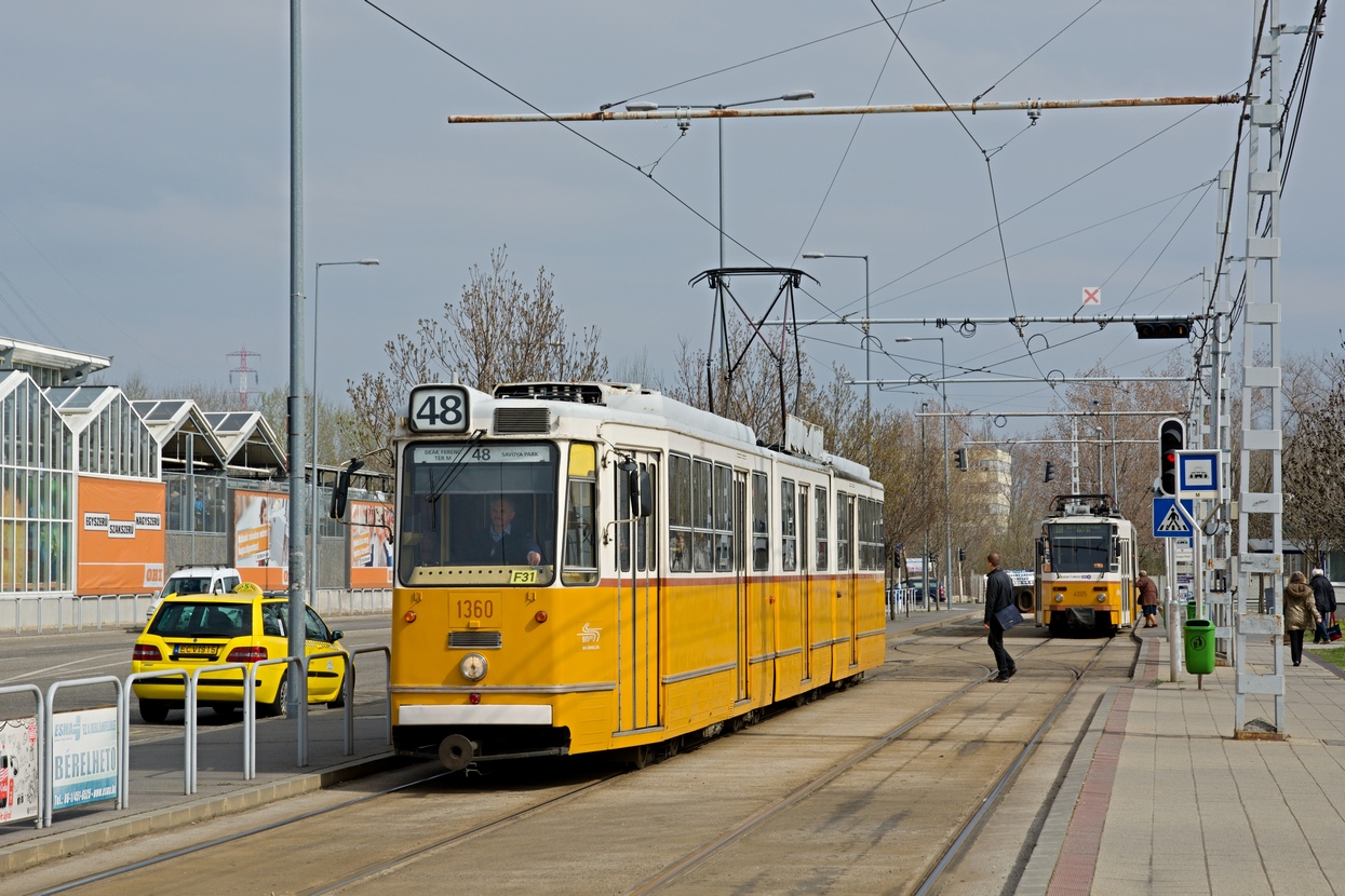 Budapest, Ganz CSMG2 № 1360 Budapest, Ganz CSMG2 № 1360