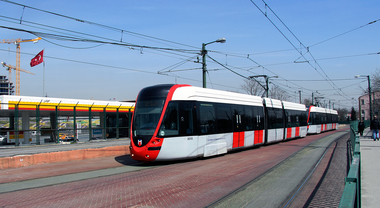 Стамбул, Alstom Citadis 304 № 801