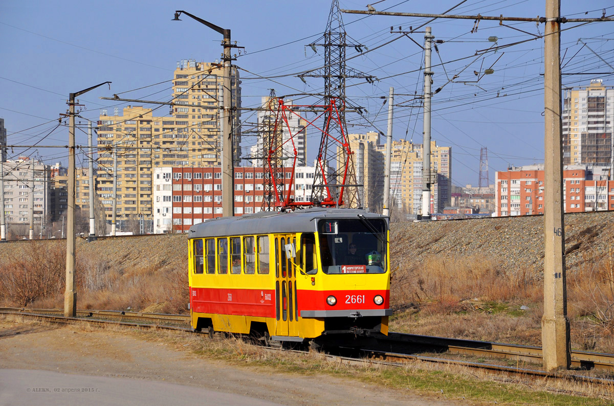 Volgograd, Tatra T3SU mod. VZSM # 2661