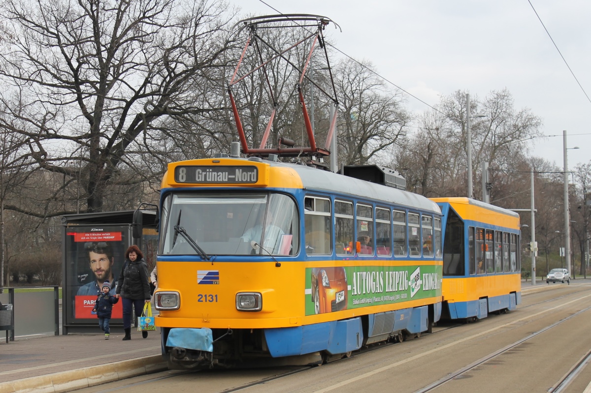 Leipzig, Tatra T4D-M1 # 2131 Leipzig, Tatra T4D-M1 # 2131