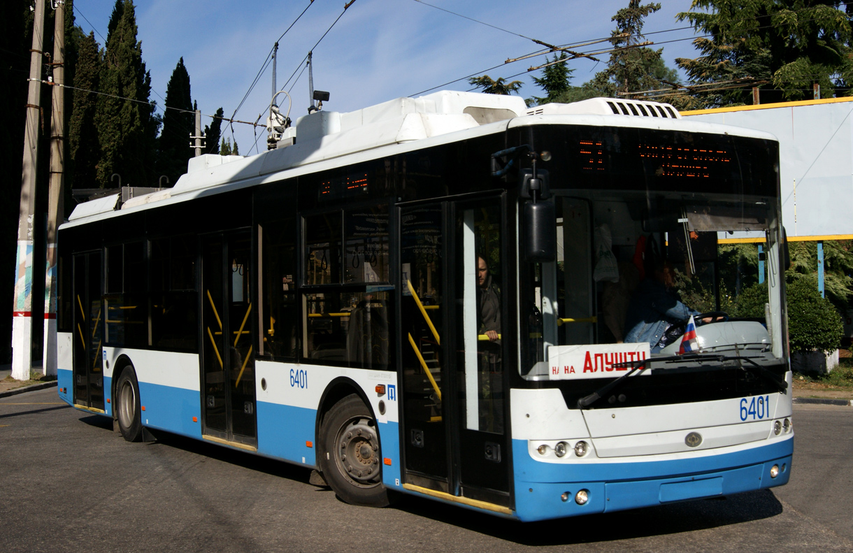 Крымский троллейбус, Богдан Т70115 № 6401