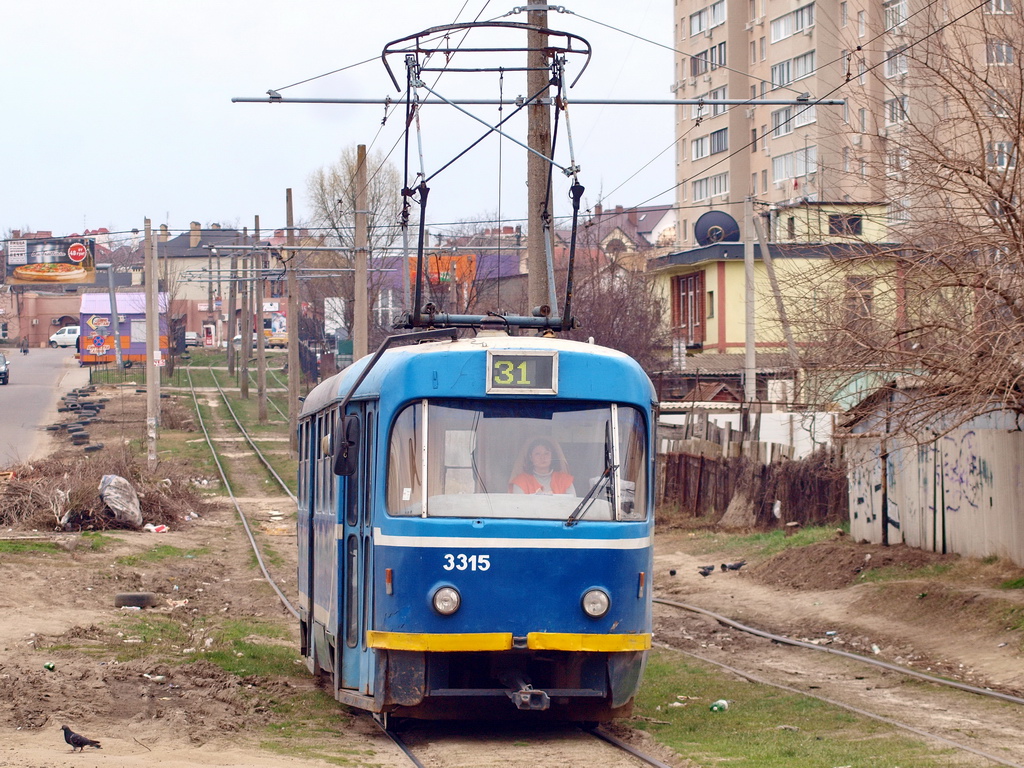Одесса, Tatra T3R.P № 3315