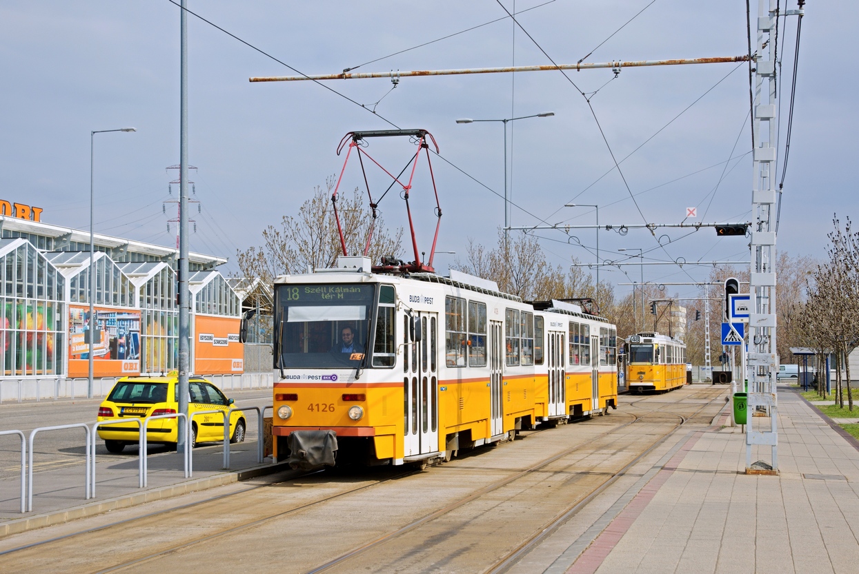 Будапешт, Tatra T5C5K2 № 4126