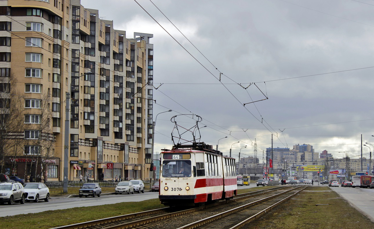 Санкт-Петербург, ЛВС-86К № 3078