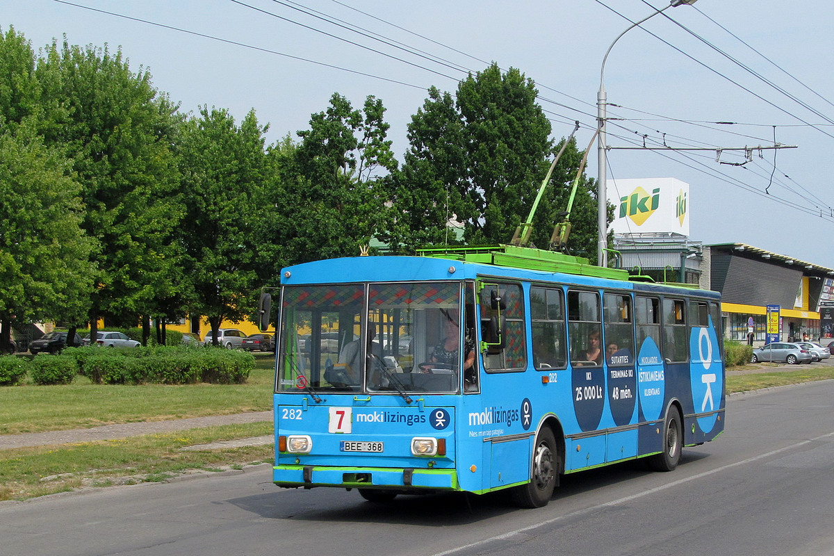 Каунас, Škoda 14Tr02/6 № 282